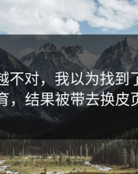 我越想越不对，我以为找到了开云体育，结果被带去换皮页